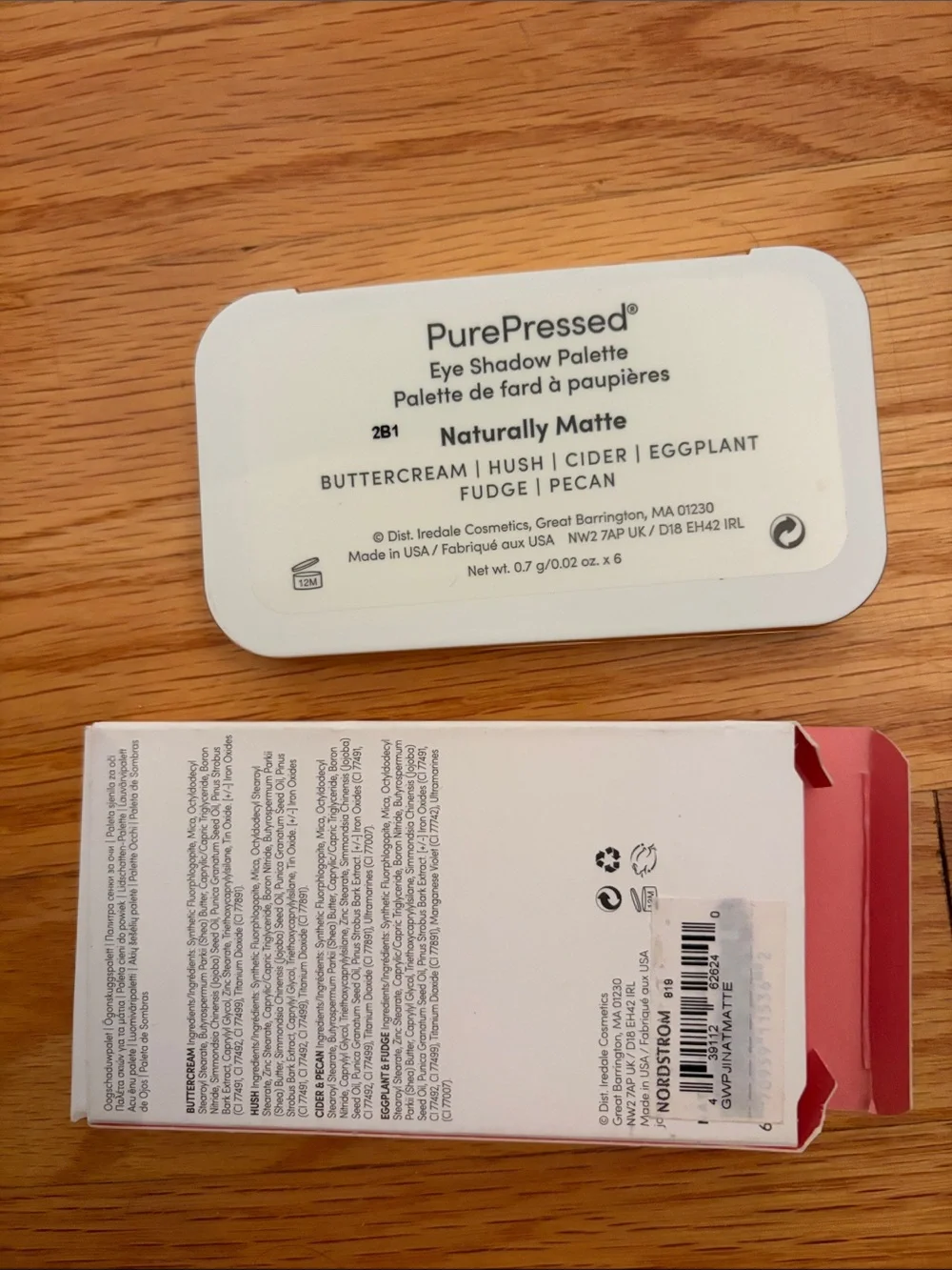 Jane Iredale Pure pressed Eyeshadow Palette